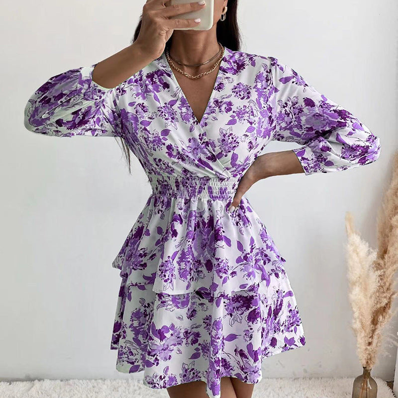 AMBRE | Zomerse Bloemenjurk met Print – Vrouwelijk, Fris & Vlot