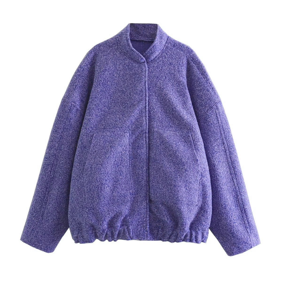 SOFIA | Oversized Damesjas – Trendy Bouclé Look voor Voorjaar & Winter