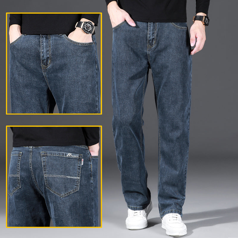 CLINT | Straight-Leg Herenjeans – Comfortabele Pasvorm & Slank Effect