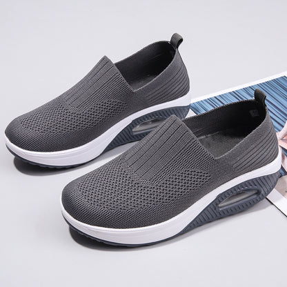JOY | Dames Sneakers met Demping – Comfortabele Instappers met Verhoogde Zool