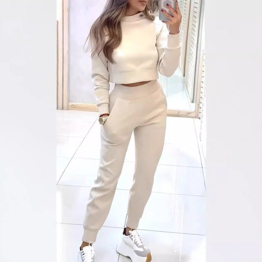 ESTELLE | Loungewear Set Dames – Cropped Sweater & Joggingbroek