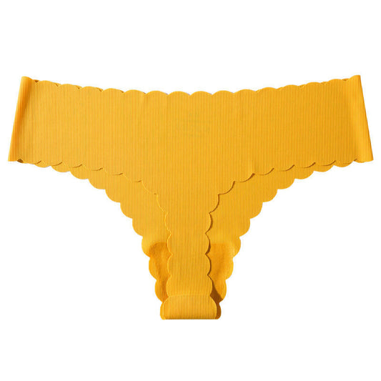 LEONIE | Naadloze Ribbed String Slip – Onzichtbare Comfortabele Damesstring