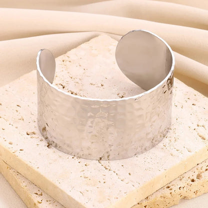 LUCIE | Goud - Zilver kleurige Cuff Armband – Statement Armbanden voor Dames