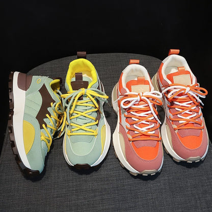 KINGE | Kleurrijke Dames Sneakers – Retro Sportlook