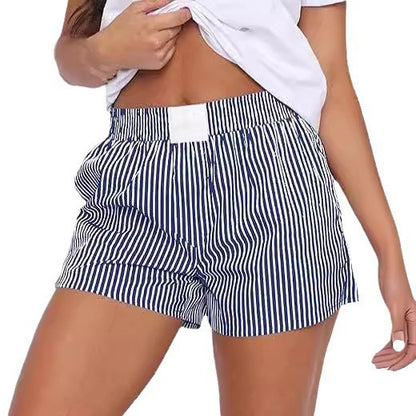 YOLIEN | Gestreepte Loungewear Shorts – Comfortabel & Trendy