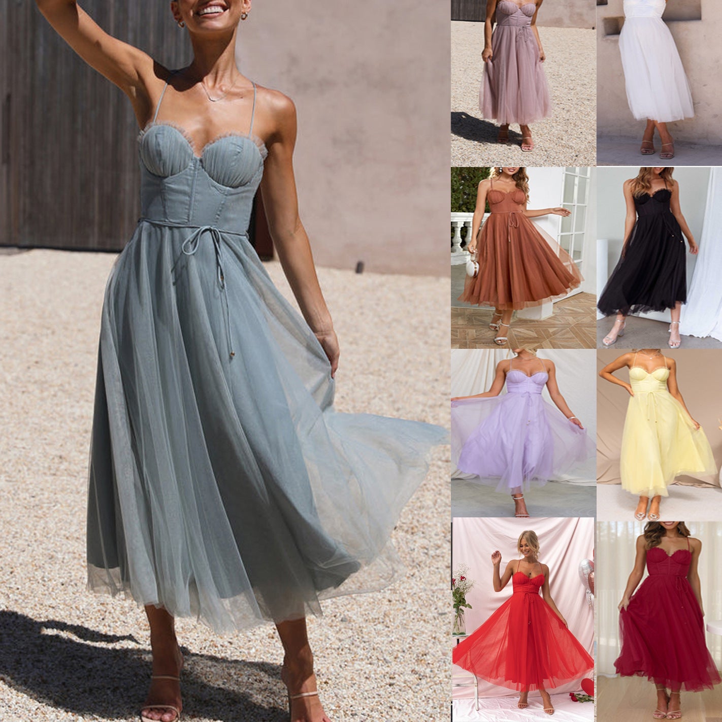 YARA | Romantische Tule Jurk – Elegantie in haar puurste vorm