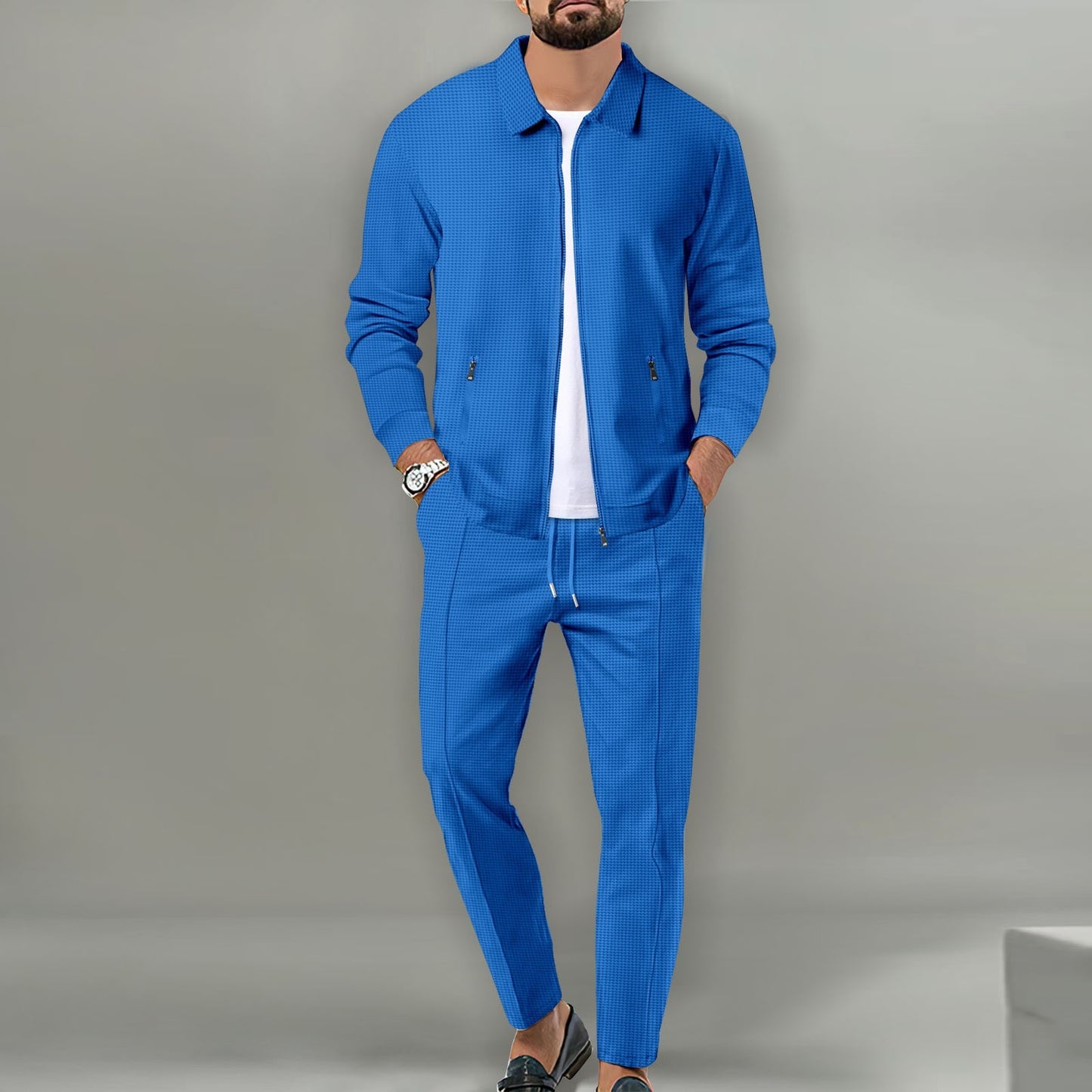 SAMUEL | Heren Tweedelige Set – Stijlvol, Comfortabel & Modern in Één Look