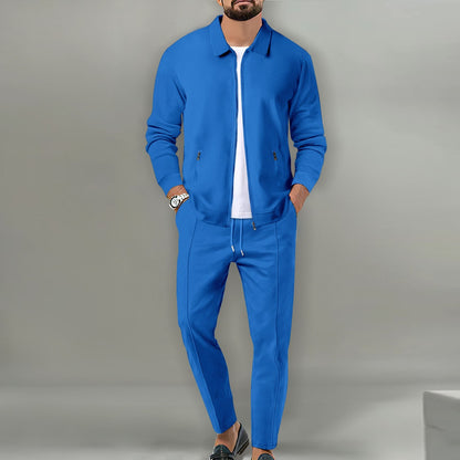 SAMUEL | Heren Tweedelige Set – Stijlvol, Comfortabel & Modern in Één Look