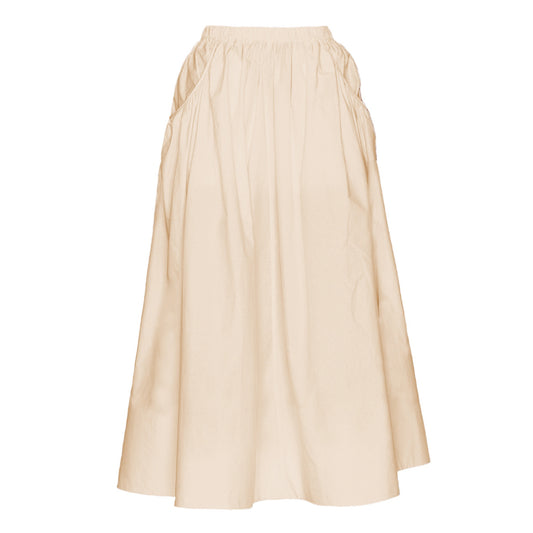 ELINE | Midi Rok – Luchtige A-lijn Rok met Stretch Tailleband