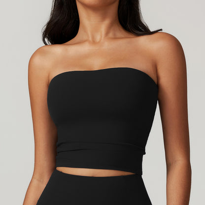 ROXAN | Strapless Bandeau Top Dames - Set van 4 of Los Verkrijgbaar - Zomerse Basic Top