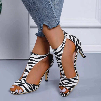 MARIELE | Open Cut-Out Hakken – Elegante Pumps met Uitsnijdingen
