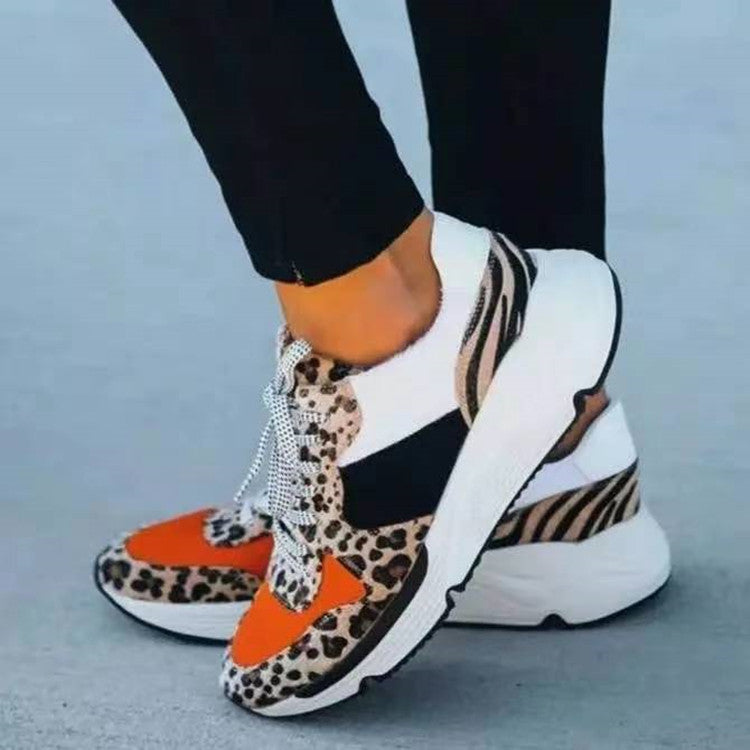 PAX | Trendy Sneaker met Leopard Print voor Dames