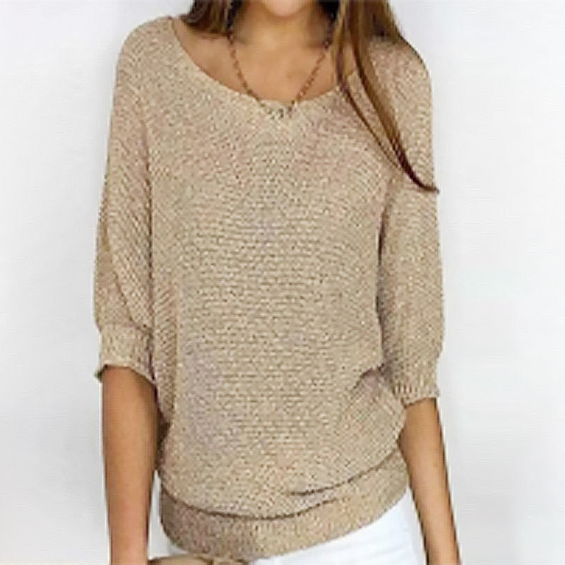 NORA | Stijlvolle Gebreide Damestrui – Comfort & Elegantie in Één