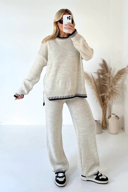 MAE | Gebreide Lounge Set – Comfort & Stijl in Eén