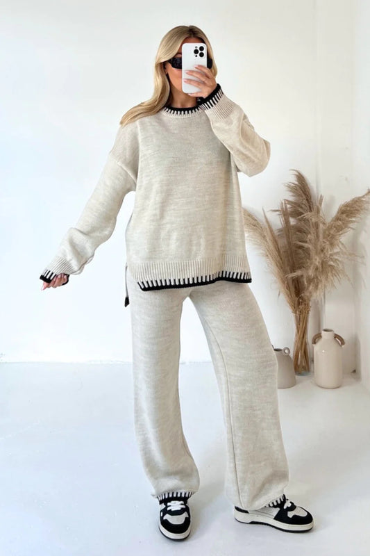 MAE | Gebreide Lounge Set – Comfort & Stijl in Eén