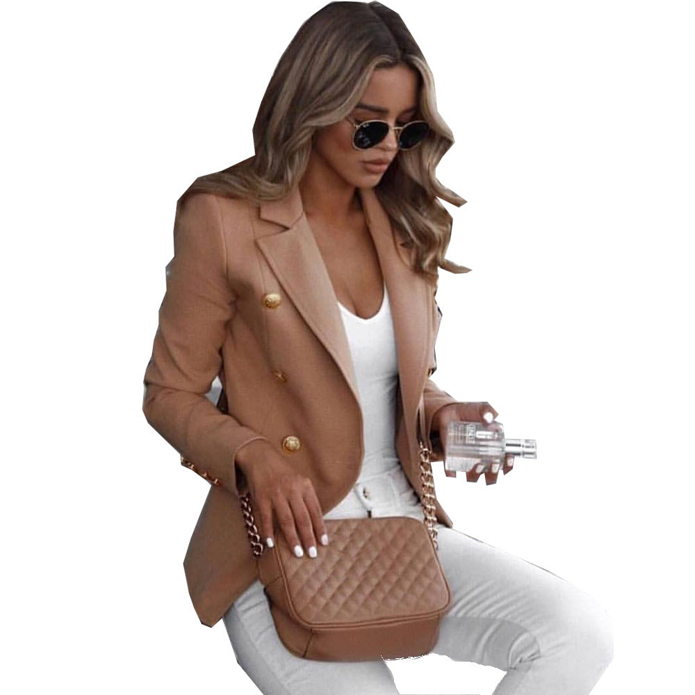 CLAUDIA | Blazer Dames met Gouden Knopen – Elegante Blazer in Diverse Kleuren