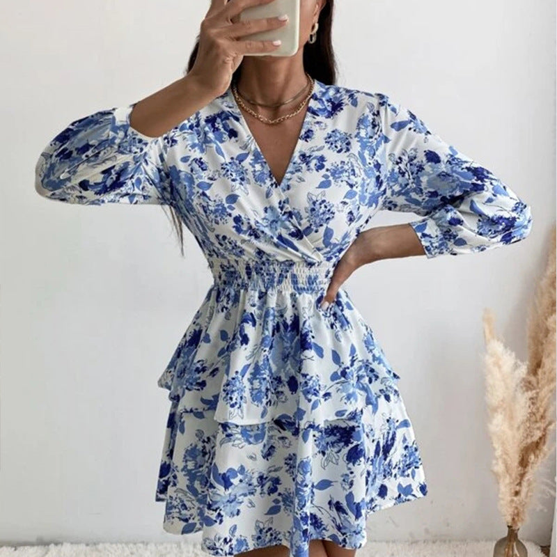AMBRE | Zomerse Bloemenjurk met Print – Vrouwelijk, Fris & Vlot