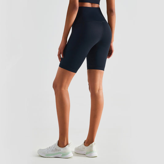 ROM | High Waist Sport Short Dames - Korte Legging met Zakken