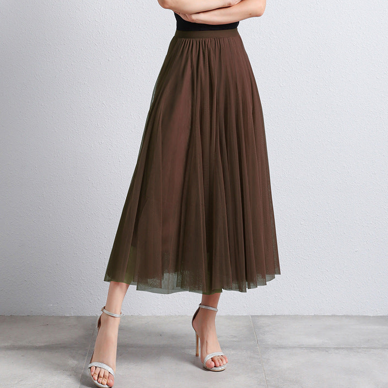 JANA | Tule Maxi Rok – Luchtige Gelaagde Rok voor Dames