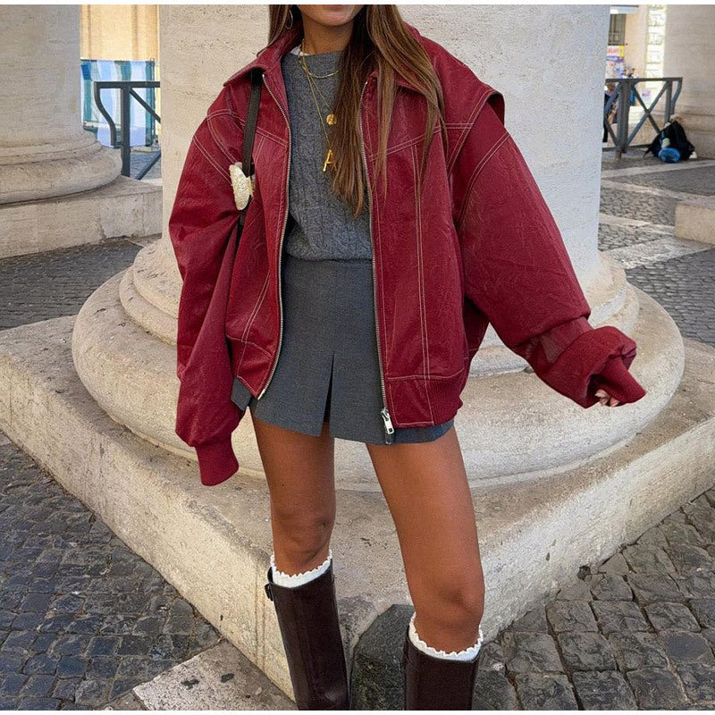 TEDDY | Trendy Oversized Bomberjack voor Dames