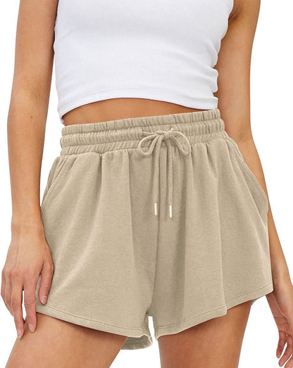 LOUNA | Dames Short met Trekkoord – Comfortabele Zomershort van Zachte Stof