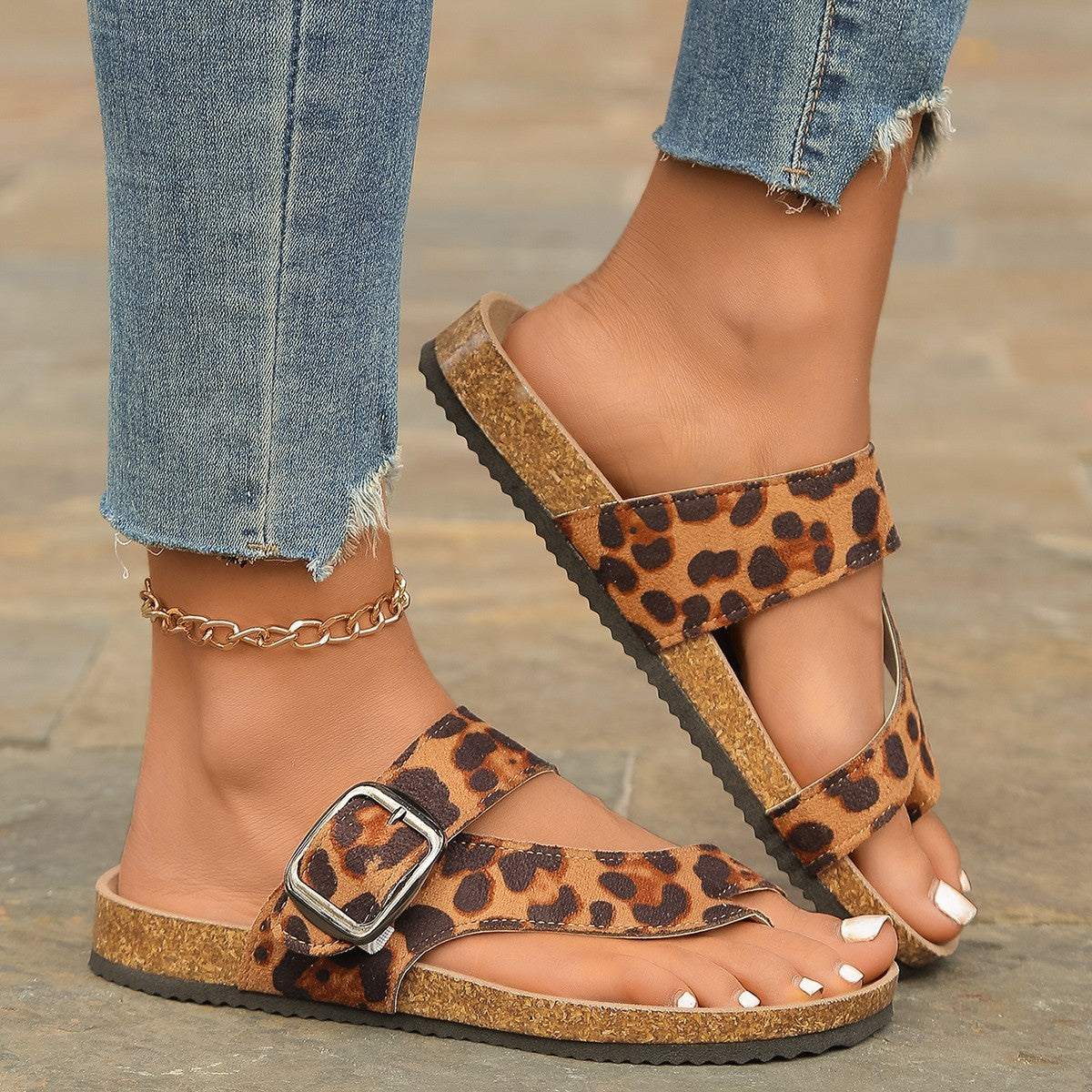 GEORGIA | Panterprint Teenslippers – Comfort & Stijl in één