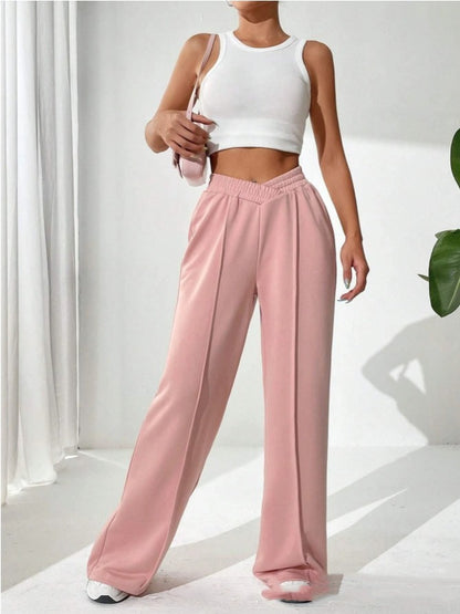 RIKKE | Wide-Leg Lounge Pants – Comfortabel & Stijlvol met Hoge Taille