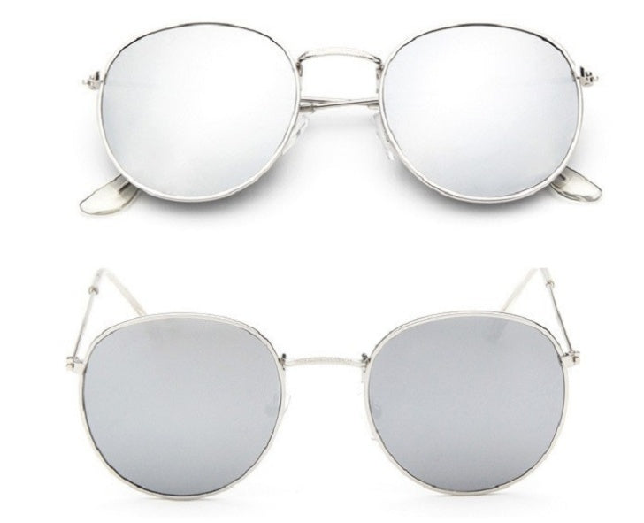 RIVER | Vintage Round Zonnebril – Klassieke Look met Moderne Flair