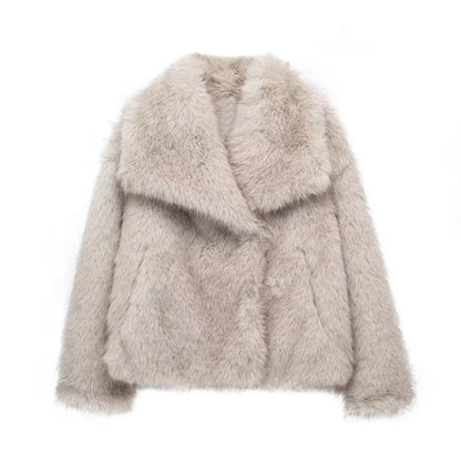 DAPHNE | Faux Fur Jas Dames – Luxe Winterjas