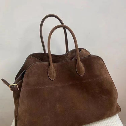 KAYLEE | Luxe Suède Shopper Tas – Stijlvolle Grote Handtas Dames