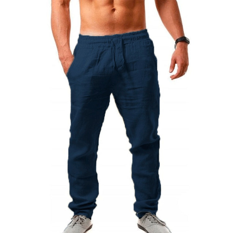 JULES | Luchtige Linnen Herenbroek – Zomerse Comfortbroek