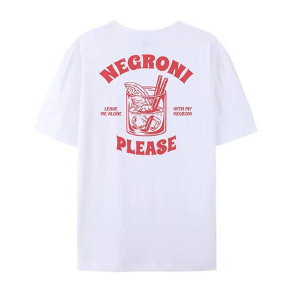 JANE | Negroni T-shirt – Perfect voor Negroni lovers!