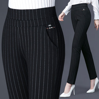 MONICA | Zwarte Stretch Damesbroek voor Elke Gelegenheid –  Slim & Stijlvol