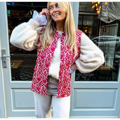 SILO | Embroidered Statement Gilet – Boho Chic Eyecatcher