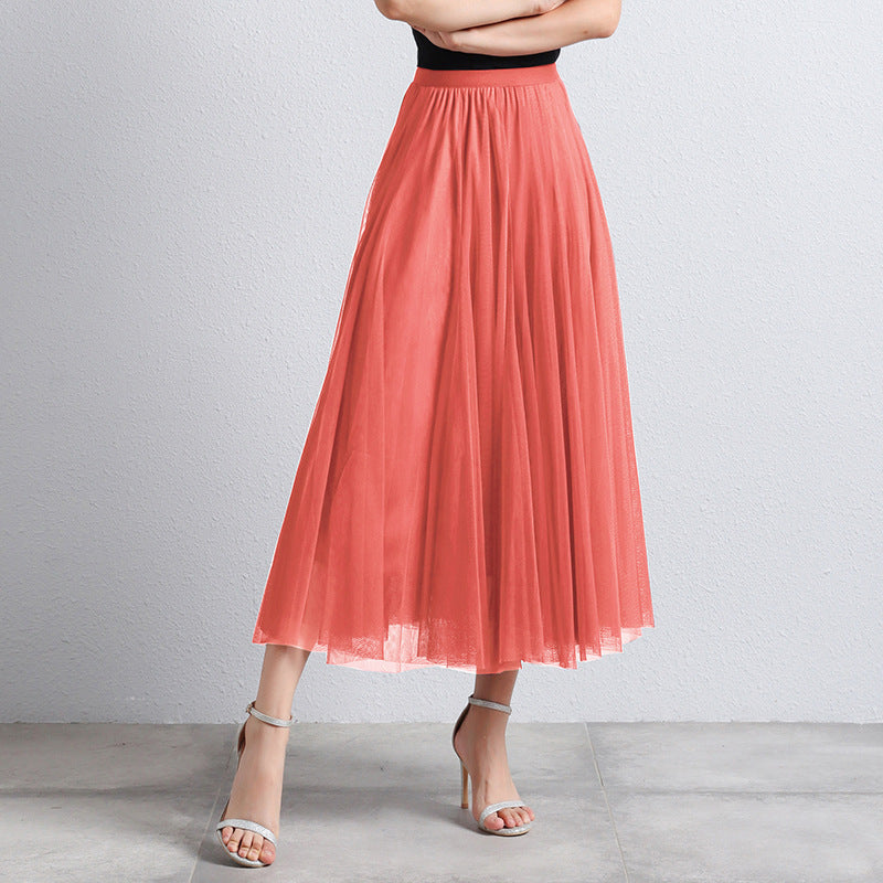 JANA | Tule Maxi Rok – Luchtige Gelaagde Rok voor Dames