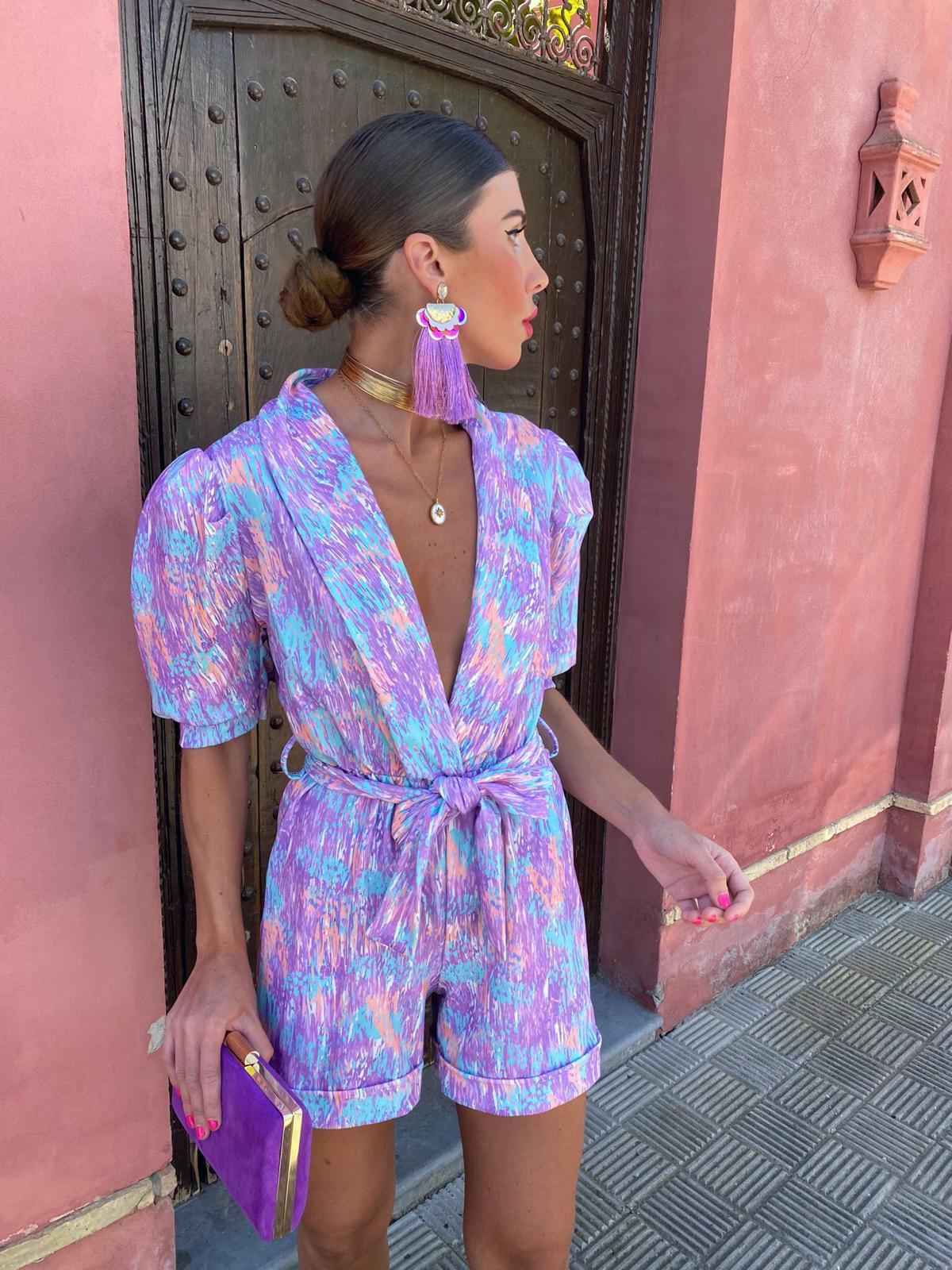 LESLIE | Kleurexplosie Playsuit – Statement Stijl met Comfort