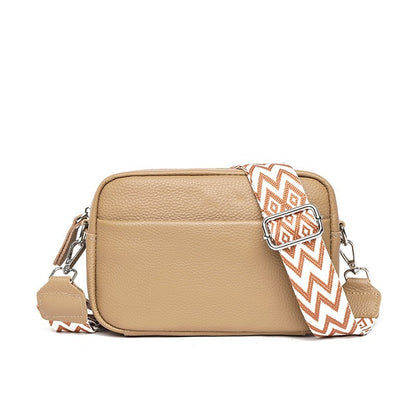 FABIA | Crossbody Tas met Grafische Schouderband – Trendy & Praktisch