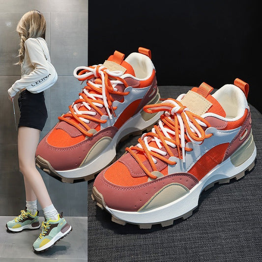 KINGE | Kleurrijke Dames Sneakers – Retro Sportlook