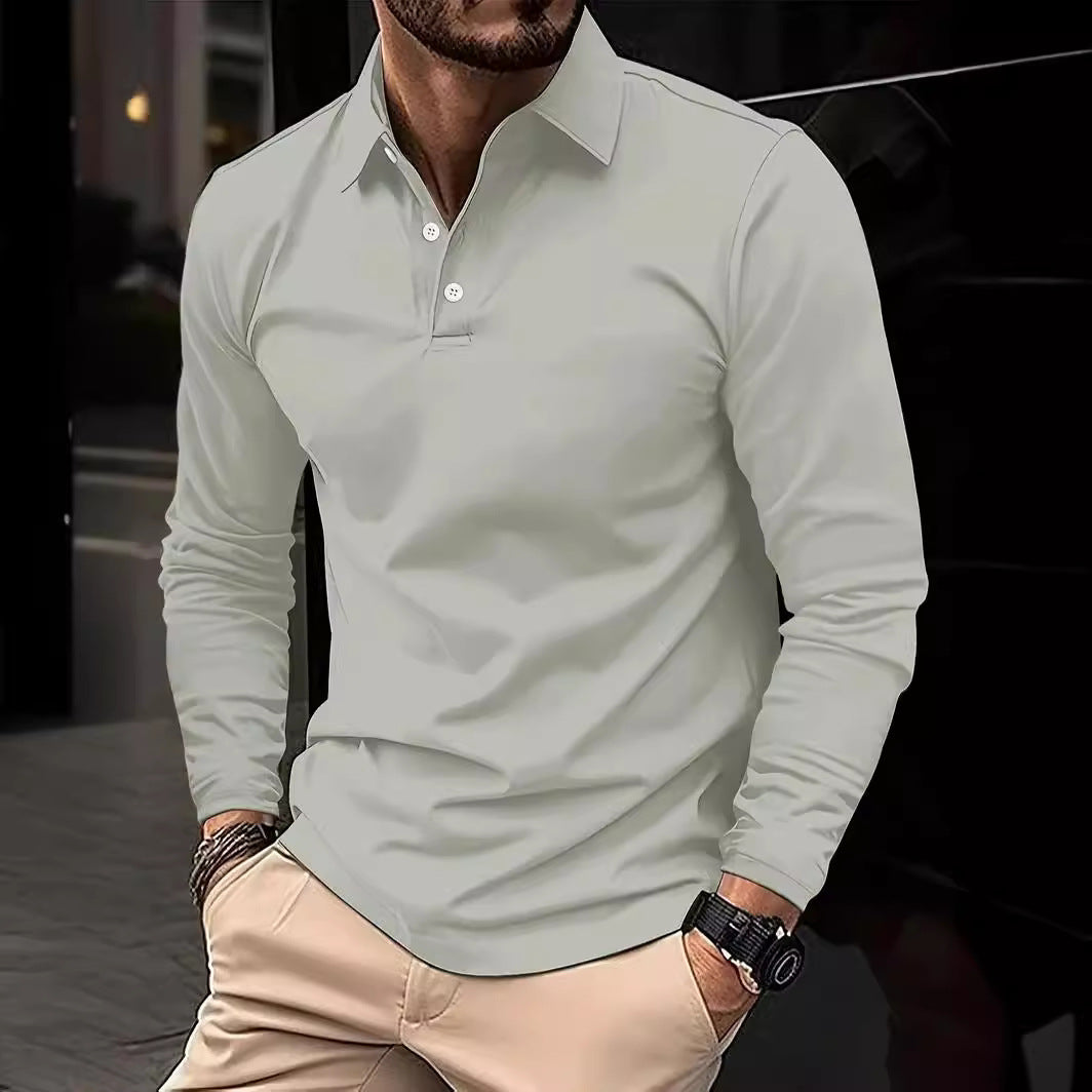 CODY | Heren Polo met Lange Mouwen – Slim Fit