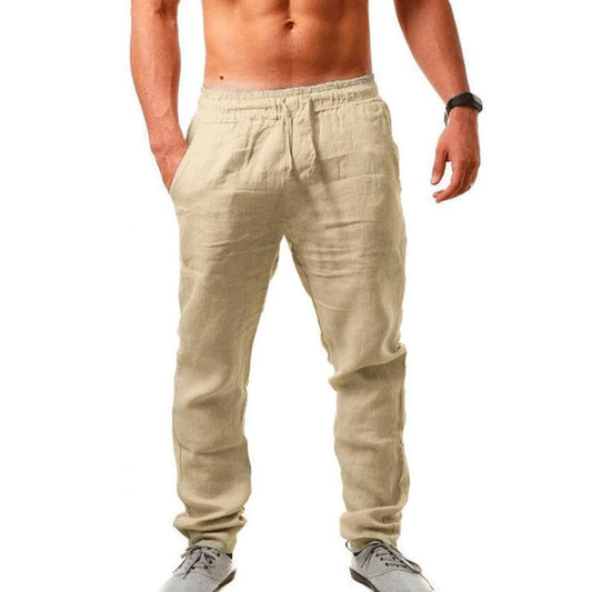 JULES | Luchtige Linnen Herenbroek – Zomerse Comfortbroek