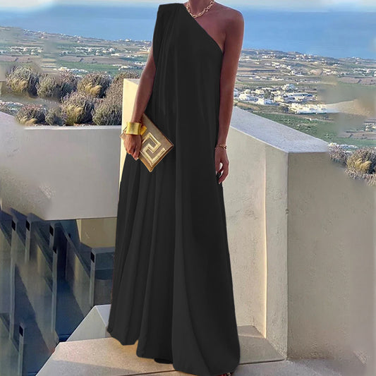 LIDYA | Asymmetrische Avondjurk – Elegante One Shoulder Look