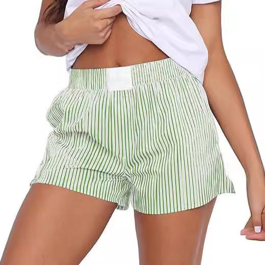 YOLIEN | Gestreepte Loungewear Shorts – Comfortabel & Trendy
