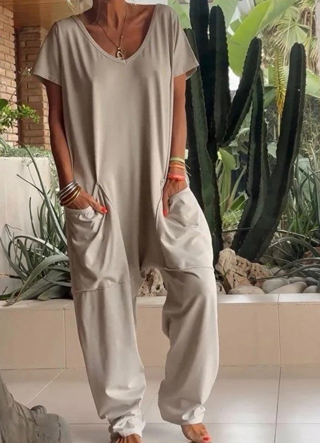 YASEMIN | Loose Fit Jumpsuit – Comfortabele Stijl voor Elke Dag