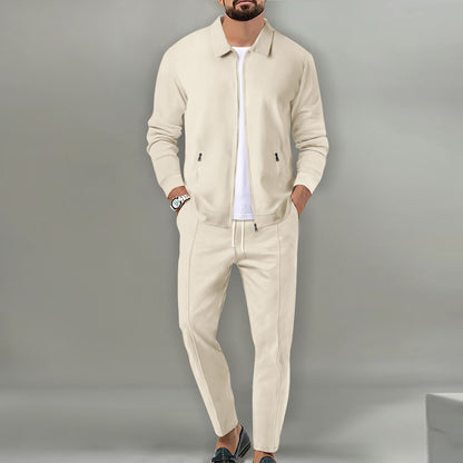 SAMUEL | Heren Tweedelige Set – Stijlvol, Comfortabel & Modern in Één Look