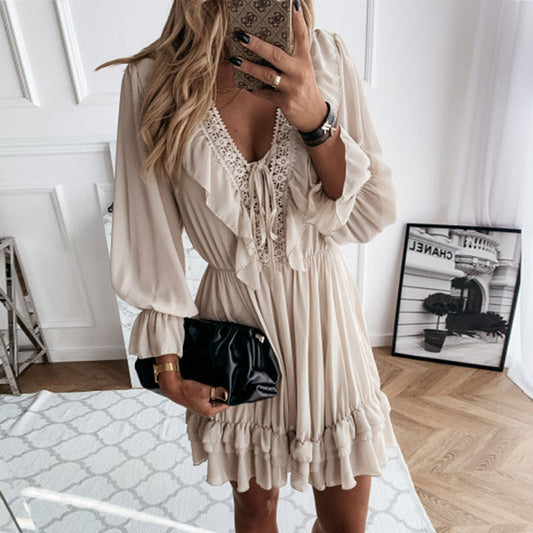 ANOUCK | Bohemian Chic Jurk – Elegant, Vrouwelijk & Perfect voor Elke Gelegenheid