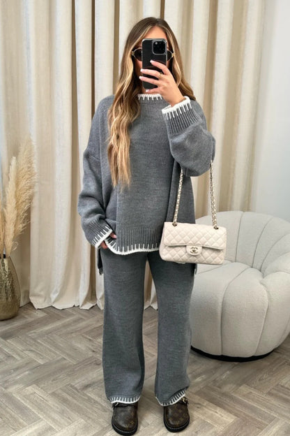 MAE | Gebreide Lounge Set – Comfort & Stijl in Eén