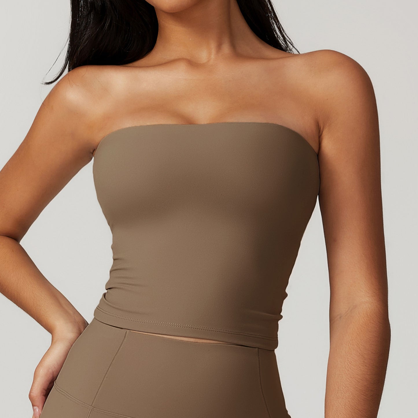 ROXAN | Strapless Bandeau Top Dames - Set van 4 of Los Verkrijgbaar - Zomerse Basic Top
