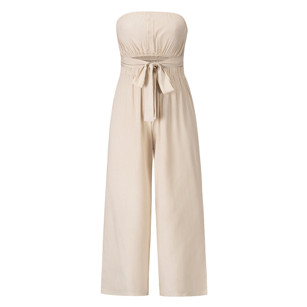 FLEUR | Strapless Jumpsuit – Elegant, Luchtig & Comfortabel