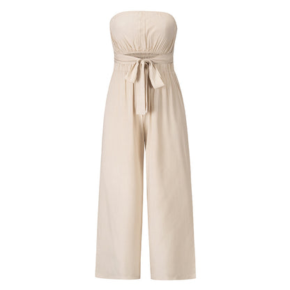 FLEUR | Strapless Jumpsuit – Elegant, Luchtig & Comfortabel