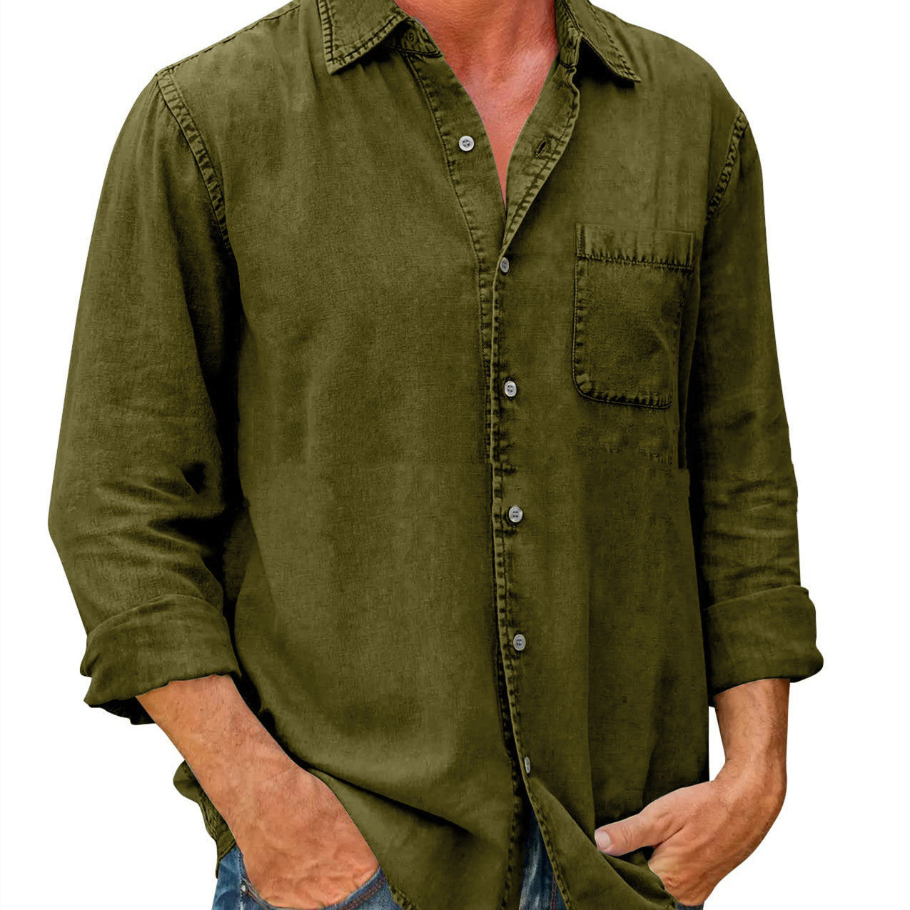THOMAS | Casual Class met een Stoere Touch – Herenoverhemd